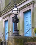 Glasgow  Cresswell Street lamp pillars