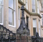 Glasgow  Dundonald Road lamp pillar 1