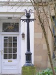 Glasgow  Hillhead Street lamp pillar