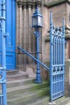 Glasgow  Ingram Street lamp pillars