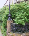 Glasgow  Observatory Road lamp pillars