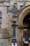 Inverness  Town Hall lamp pillars