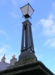 Lerwick  Commercial Street lamp pillar 02