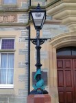 Lerwick  Town Hall lamp pillars