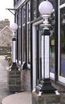 Newtonmore  Balavil Hotel lamp pillars