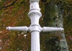 Onich  Church lamp pillar