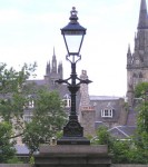 Aberdeen  Union Terrace lamp pillars 1