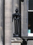 Edinburgh  St George's West Church lamp pillars