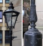 Edinburgh  York Place lamp pillar