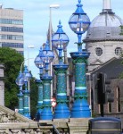 Aberdeen  Central Library lamp pillars