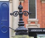 Ashbourne  Methodist Church lamp pillars