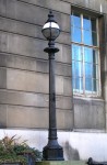 Barnsley  Town Hall lamp pillars