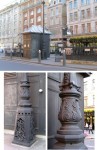London  Holborn vent / lamp pillar