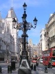 London  Strand lamp / vent pillar