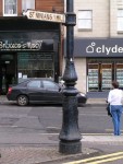 Stirling  St Ninian's Street lamp pillar