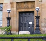 Glasgow  Kelvinside Academy lamp pillars