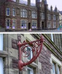 Stornoway  Town Hall lamp bracket