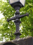 Galashiels  Market Street bridge lamp pillars