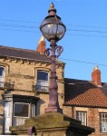 Beamish  Museum Park pillar lamps