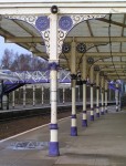 Dumfries  station canopy 1