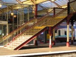 Ayr  station staircase