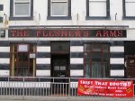 Dumfries  The Fleshers Arms lettering
