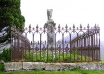 Broadford  grave railing 1