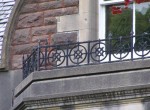 Stornoway  Matheson Road (C) balcony  railings