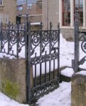 Lerwick  St Olaf Street railings 16