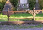 Campbeltown  grave railings 02