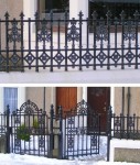 Lerwick  King Harald Street railings 13