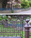 Stornoway  Goathill Road (C) railings