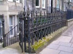 St Andrews  railing 4 'The Raisin'
