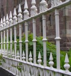 Stornoway  Memorial Church railings 1