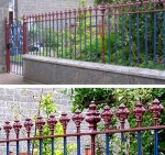 Stornoway  Garden Road railing 3