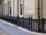 Leeds  The Old Post Office railings