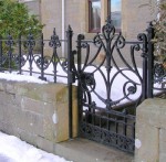 Lerwick  St Olaf Street railings 12