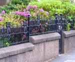 Stornoway  Goathill Road (I) railing