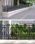 Stornoway  Garden Road railing 1
