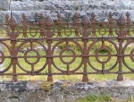 Acharacle  grave railing 2