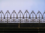 Edinburgh  Balcarres Street roof-edge railing