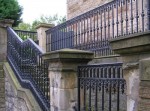 Edinburgh  Church Hill railings 2