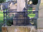 Edinburgh  Cramond grave railing