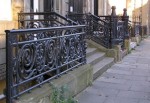Edinburgh  Leith railing 3