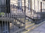 Edinburgh  Manor Road railings