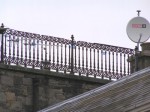 Galashiels  High Street roof railings