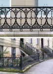 Glasgow  Belmont Crescent railings 1