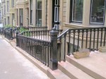 Glasgow  Bowmont Terrace railing 1