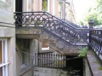 Glasgow  Bowmont Terrace railing 2