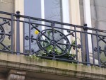 Glasgow  Buckingham Terrace balcony railing